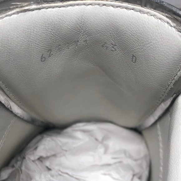 Alexander McQueen Men's Sneakers Metallic/Blue - Picture 12 of 15